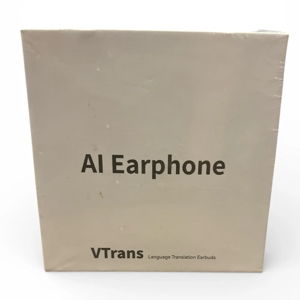 VTrans AI Earphone – Language Translation Earbuds - Picture 1 of 5